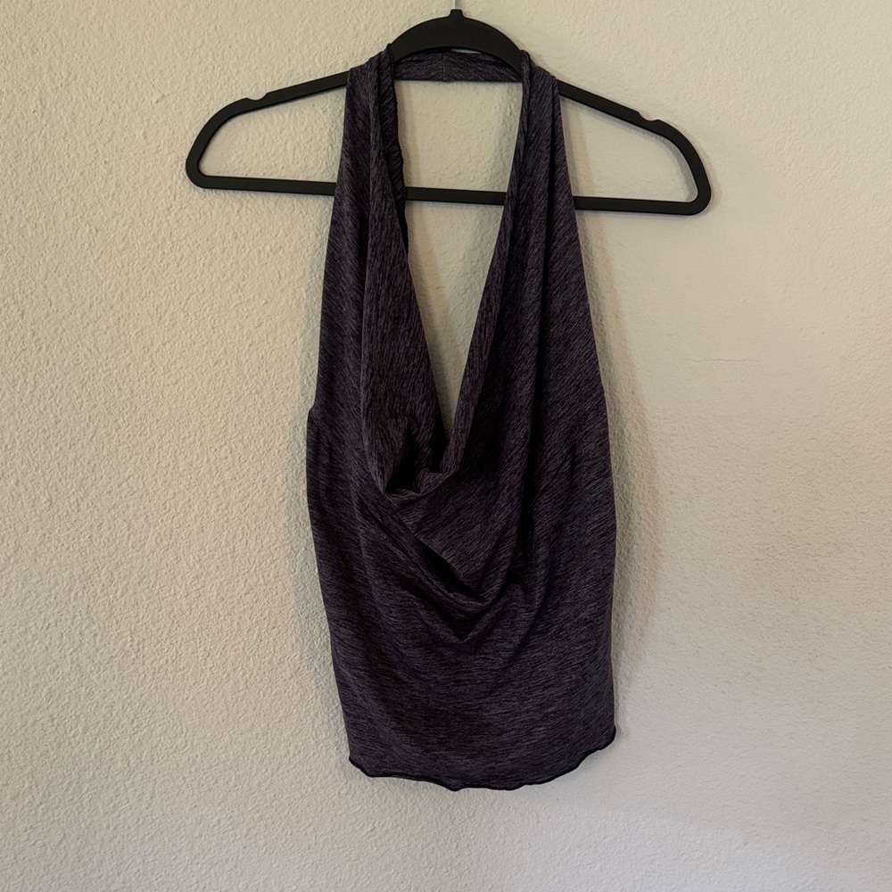 Dark Gray Halter Top